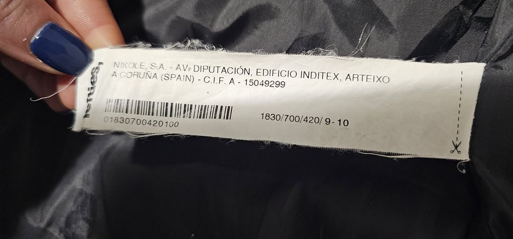 Colete acolchoado Zara 9-10