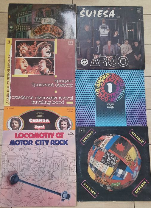 Винил: Сигнал. Disco Spectrum. Locomotiv GT. Neoton Disco. Creedence.