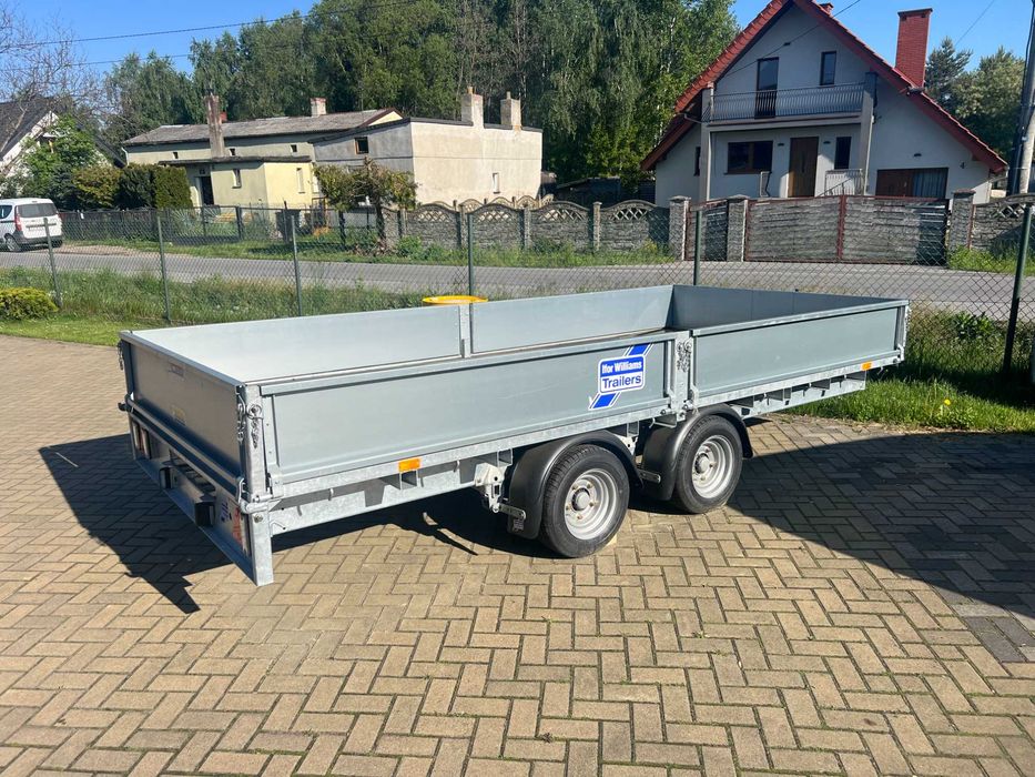 Przyczepka Ifor Williams LM146G 3500Kg /2800kg ład. Minikoparka itd