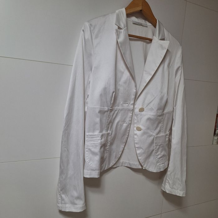 Kobieca, taliowana, bawełniana marynarka Taranko