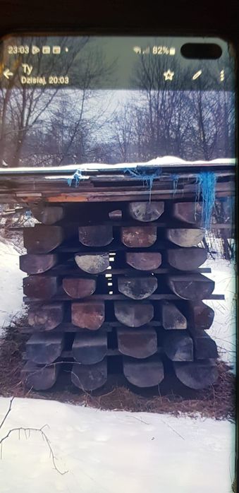 Bal drewniany plaz bale płazy na drewniany dom