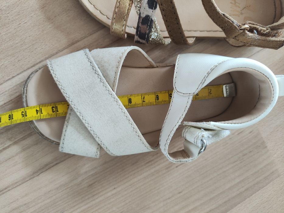 Sandały H&M r.23 dwie pary