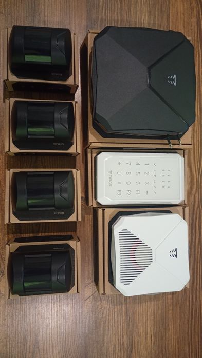 Комплект нової бездротової сигналізації  TIRAS Technologies