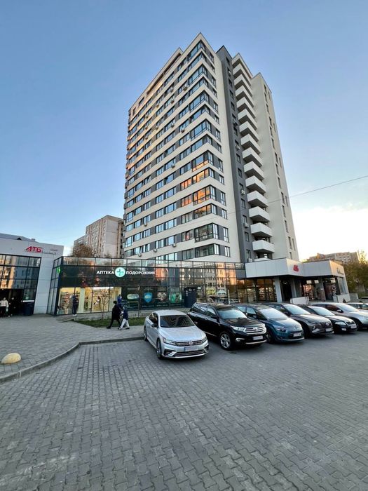 ПРОДАЖ! 1 кім квартира 50 м² Львів, Очеретяна, 2 виходи на балкон