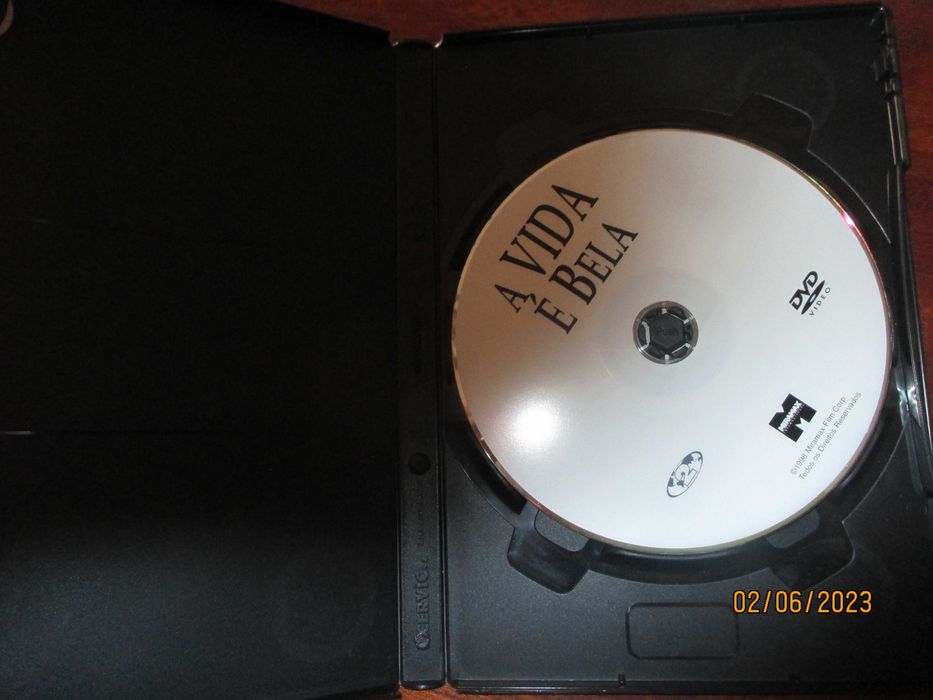 2 dvd's - A vida é bela e prisioneiro
