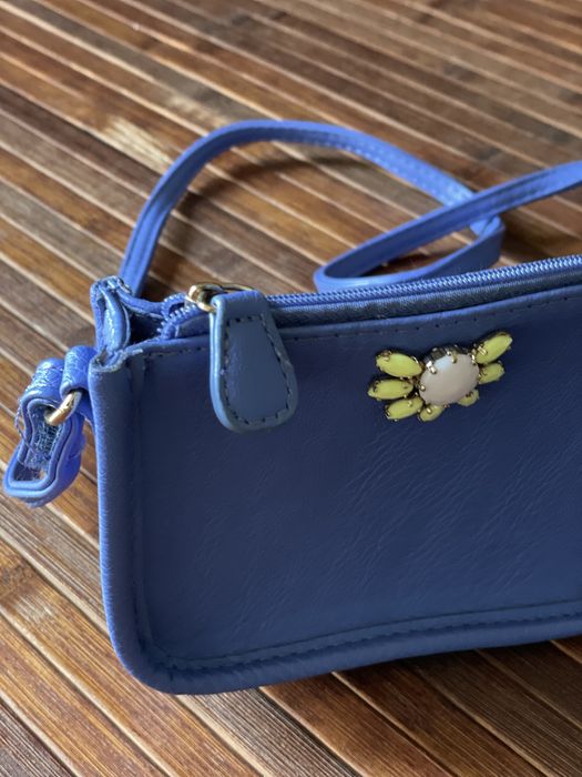 Bolsa para criança em azul (COMO NOVA)