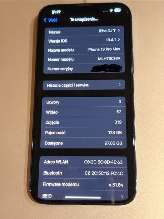 Apple iPhone 13 Pro Max idealny