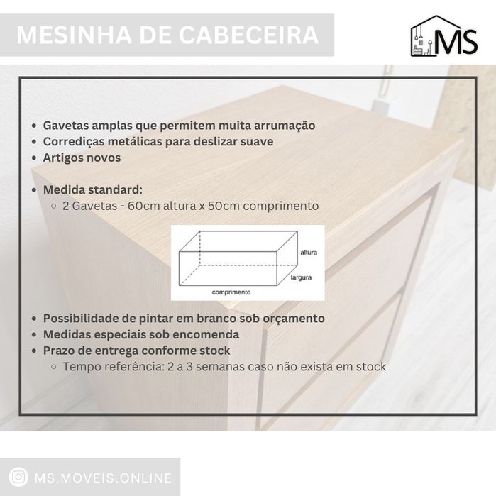 Mesinha de cabeceira - NOVAS64584883594499122