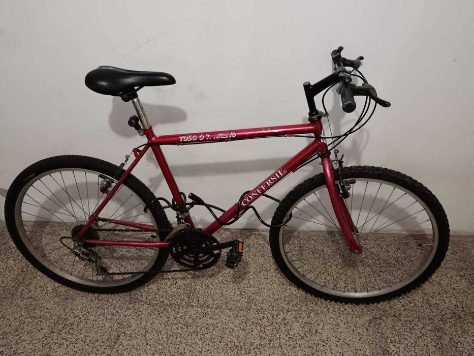 bicicleta de montanha usada