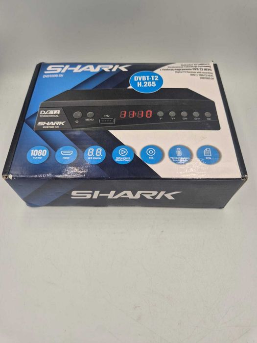 Dekoder SHARK DVB-T005-SH DVB-T2 H.265