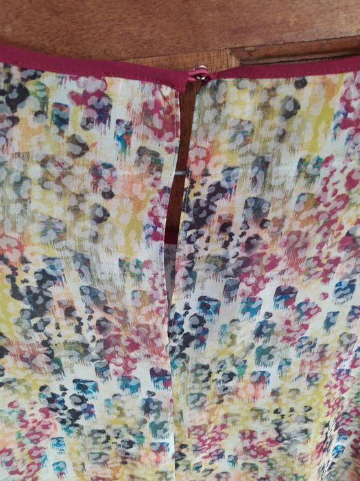 Blusa alças multicor marca Ana Sousa XL Nova