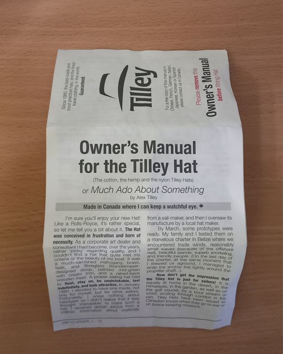 Шляпа панама Tilley LTM5 Airflo Hat Canada