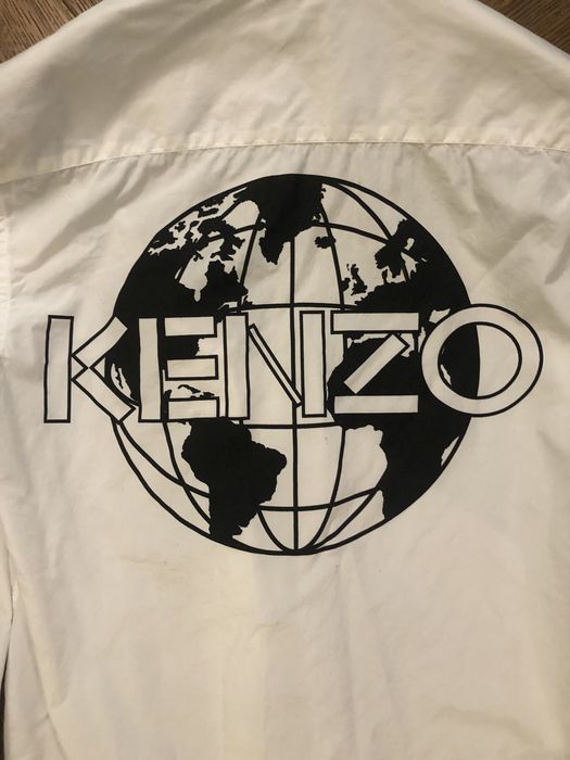 Koszula kenzo biala rozm m slim