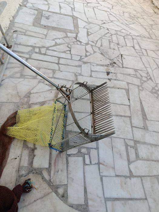 Arrastão para marisco.