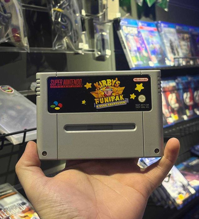 Гра Nintendo SNES Kirby’s Fun Pak Нінтендо Game Boy Wii U Wii