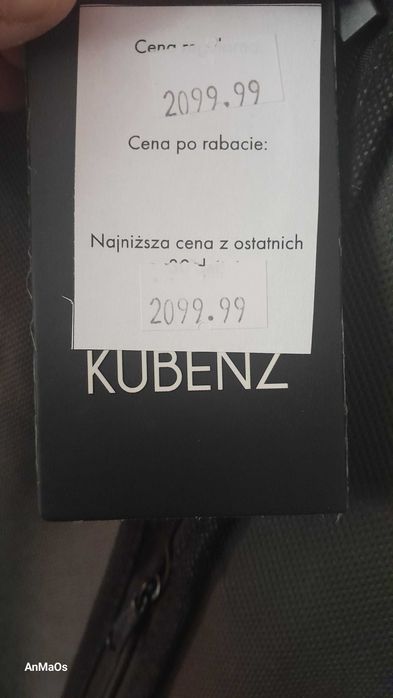 Sprzedam garnitur firmy KUBENZ - Nowy