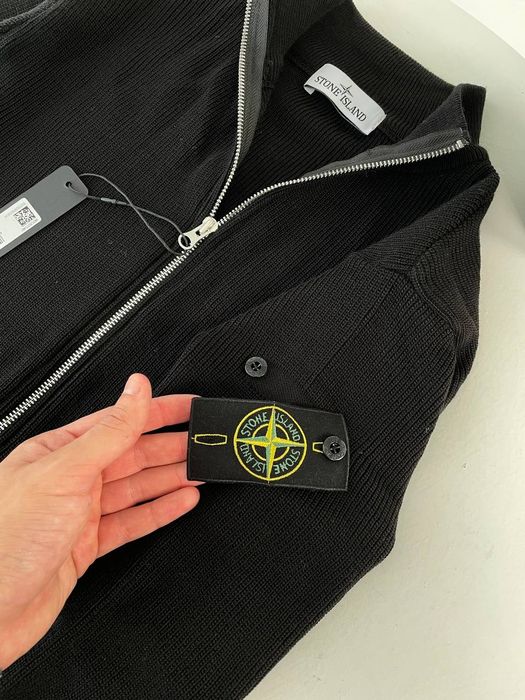 Кардиган  кофта в'язана  full zip  Stone Island  стон айсленд