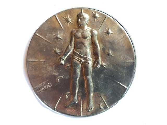 Igor Mitoraj "Articulations" medal z brązu