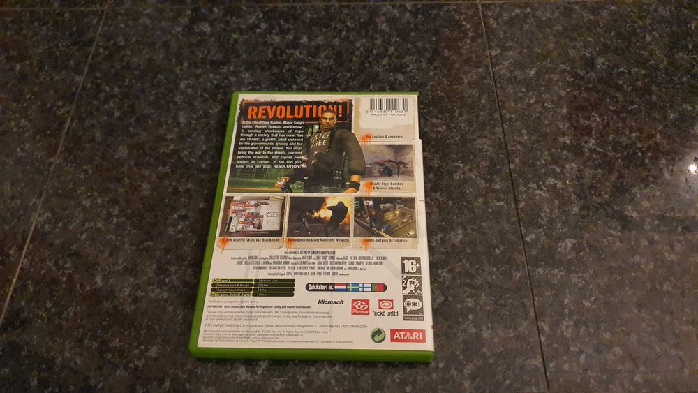 Marc Ecko's Getting Up Game (Xbox – Complete) (Rare)64751547558529121