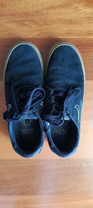 Sapatilhas Nike SB pretas, tamanho 37,5