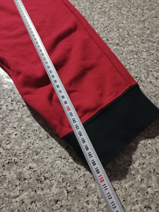 Burgundowe spodnie dresowe Męskie Jordan Jump man Jogger