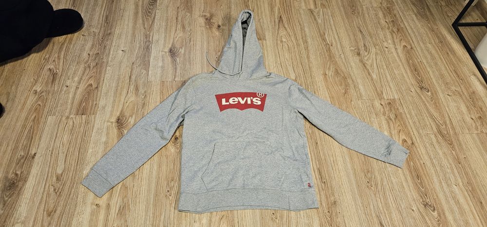 LEVIS bluza męska z kapturem rozmiar M/L wymiary na zdjęciach