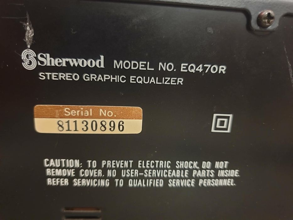 Sherwood EQ-470R korektor graficzny
