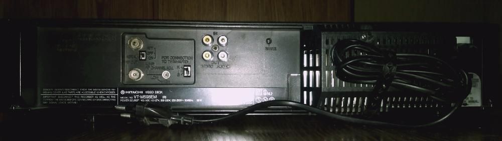 Обменяю видеомагнитофон Hitachi (Made Japan), DVD player Pioneer