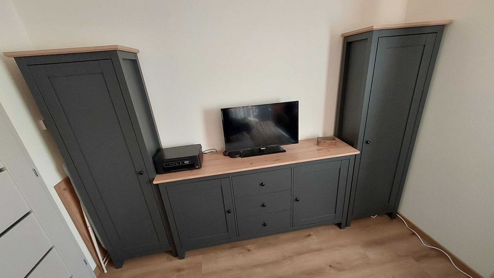 Zestaw mebli BRW komoda regały szafki