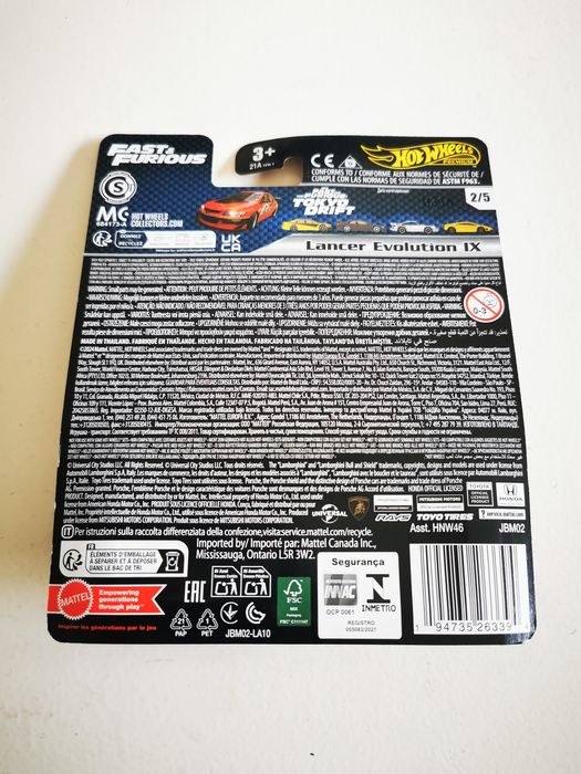 Mitsubishi Lancer Evolution IX Hot Wheels Premium