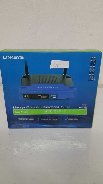 Router repeater Cisco Linksys WRT54GL DD-WRT