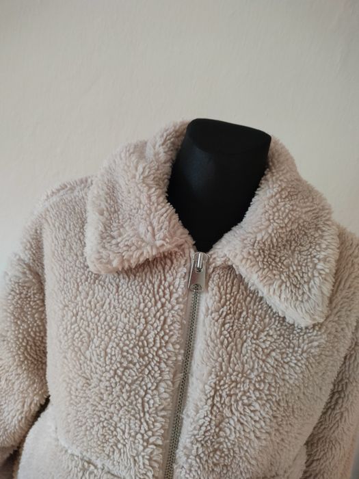 Jasna kurtka baranek rozsuwany M 38