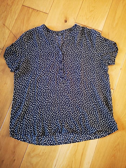 G.W. Gerry Weber koszula czarna w grochy r. 44