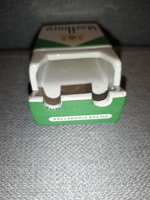 Marlboro Cinzeiro Cerâmica Vidrada