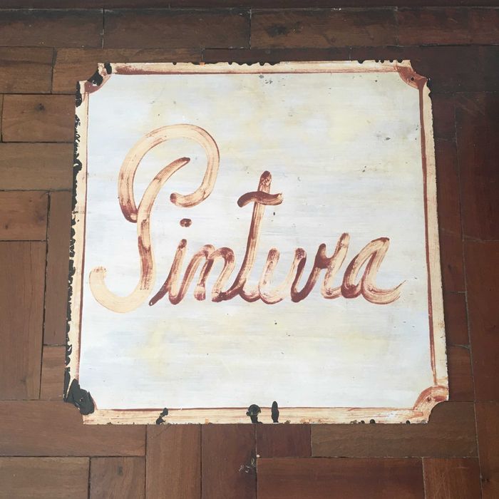 2 Placas em ferro para exterior,ambas impecáveis,sinalização