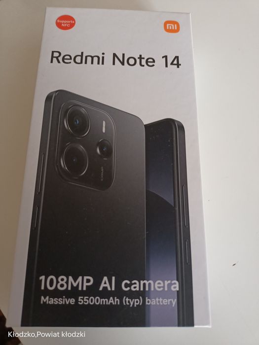 Xiaomi termin note 14 NOWY