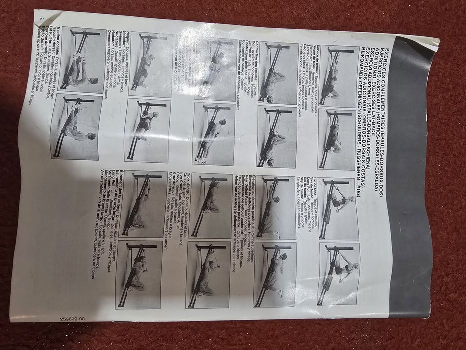 Aparelho  de exercício físico