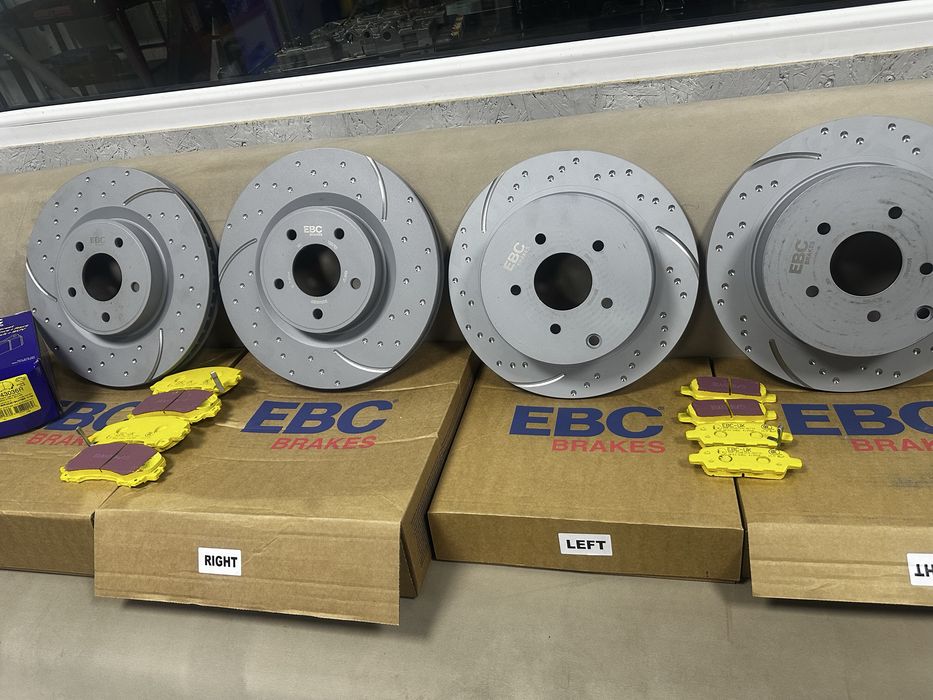 Диски колодки EBC Infinity Q50 Инфинити Q60