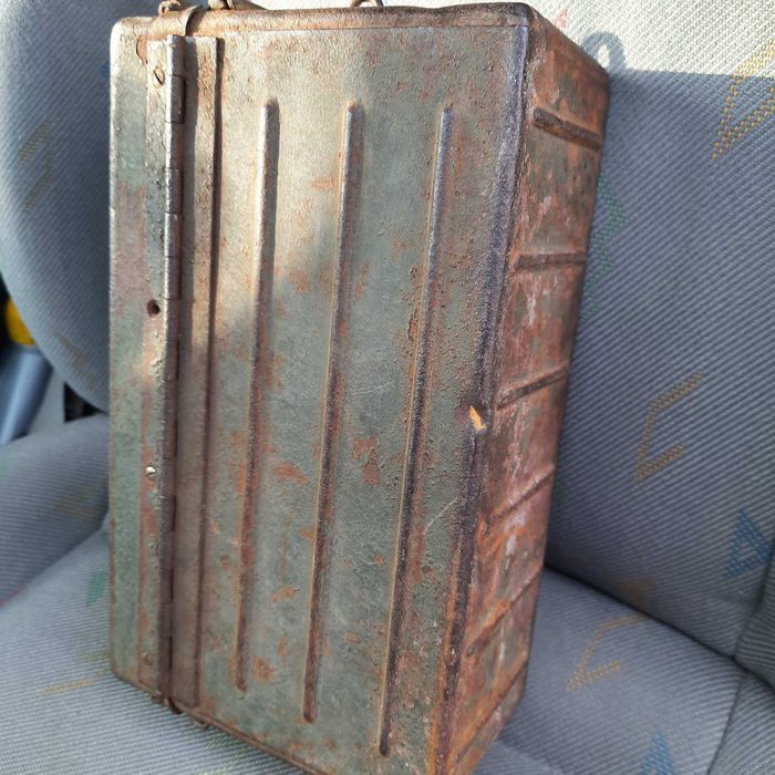 ящик военно полевого телефона ТВК-2 Портативный походный телефон метал