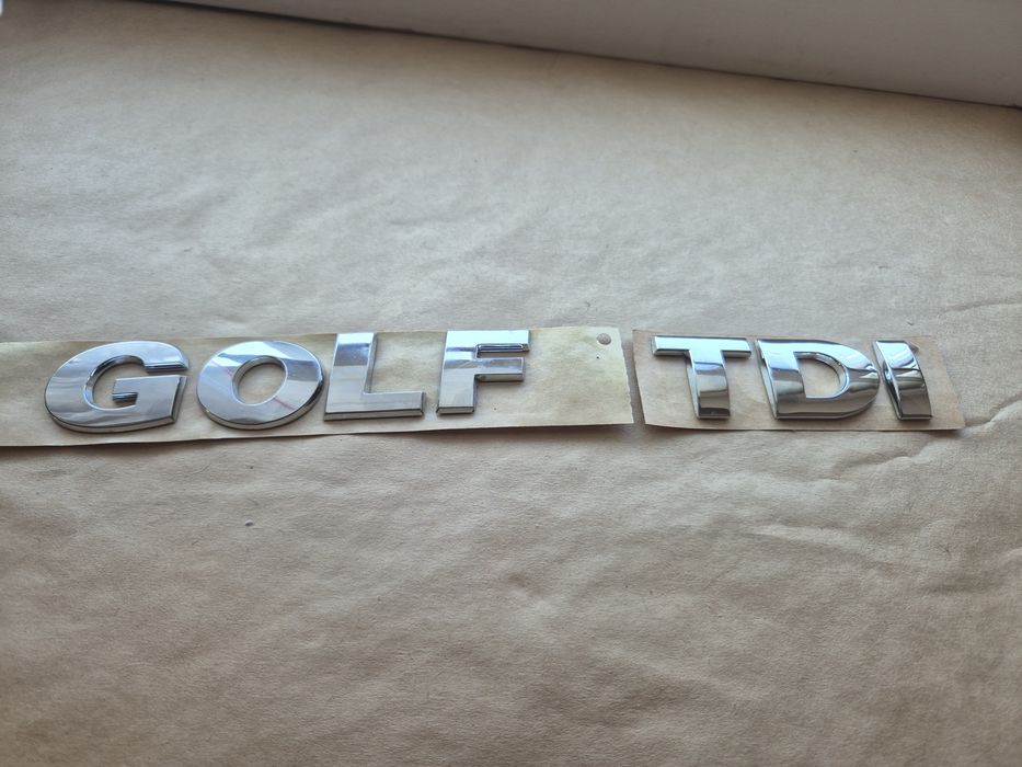 napis Golf na tył do vw modelu 4 i 5,6 promocja