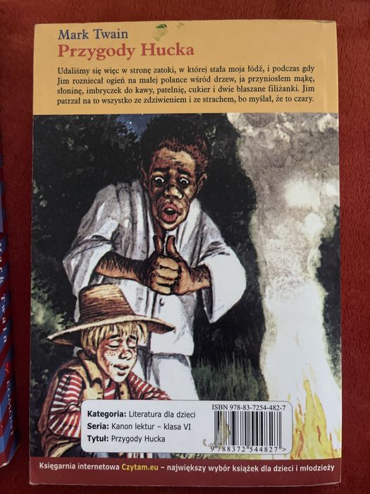 Książki Mark Twain Przygody