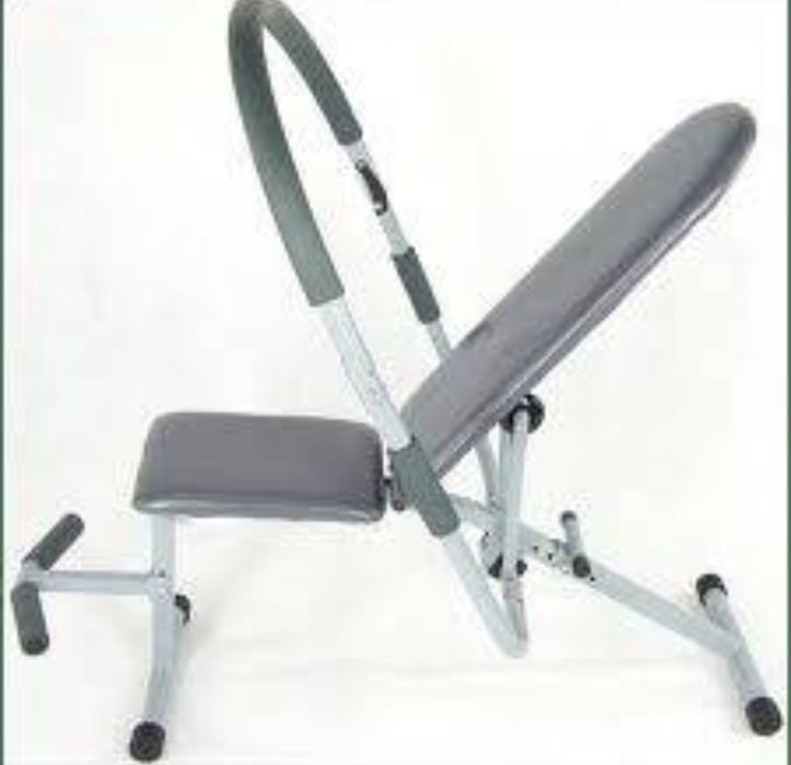 Тренажер лавка для преса і спини