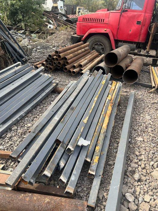 продам б/у металлопрокат,уголок,швелер,труба