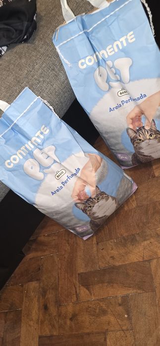 Areia Para Gato Perfumada