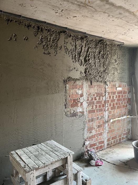 Шпаклевка стен под обои от 125, поклейка обои и покраска стен от 80 гр