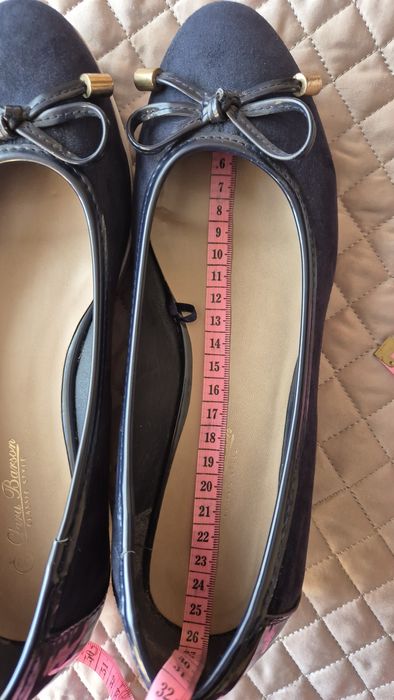 Baleriny r.39 granatowe Clara Barson