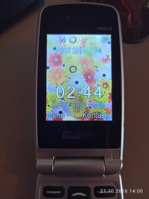 Telefon dla seniora Maxcom MM824