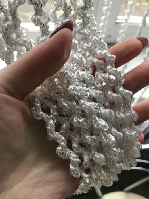 Штори ніті білі готові