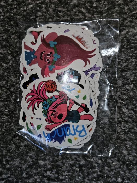 Naklejki trolle - 50 szt.