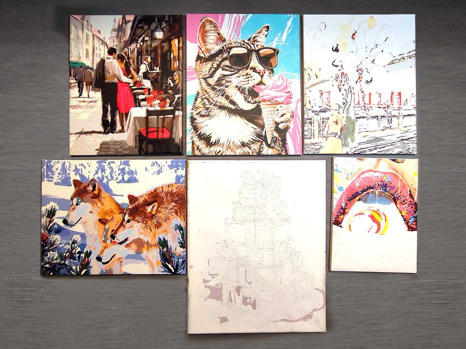 Картины "по номерам"